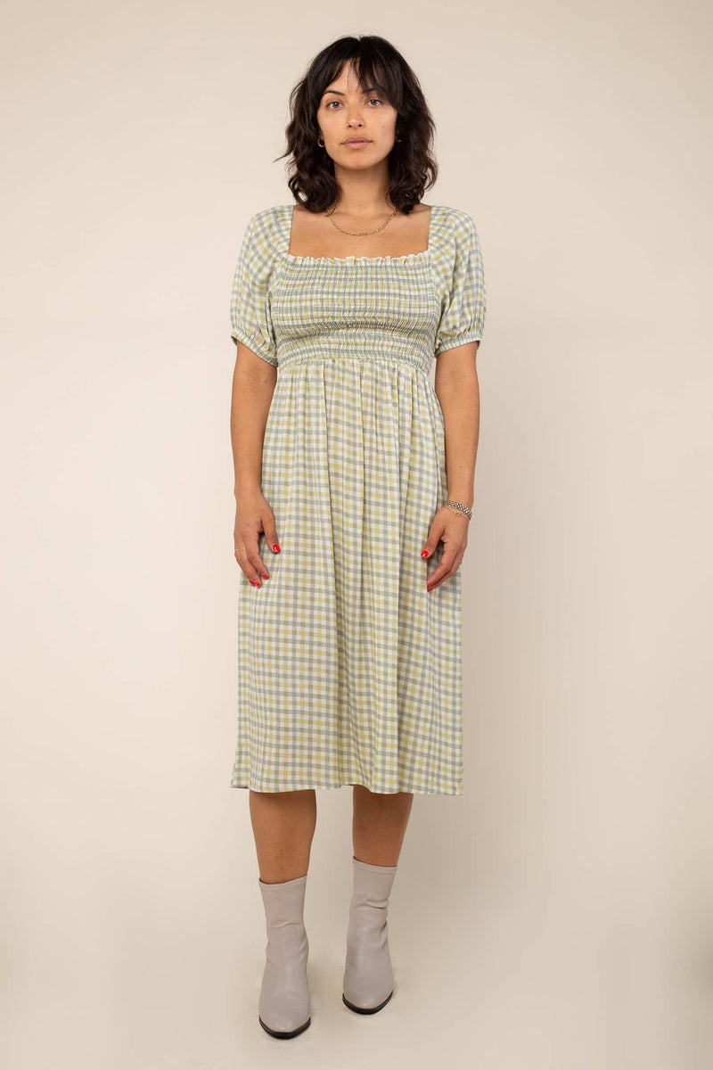 seed heritage gingham midi dress Gemma Gingham Dress 2XL