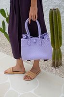 Zoe Recycled Plastic Woven Tote