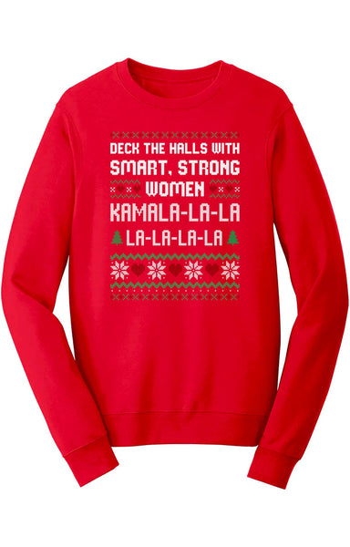 Kamala-La-La Ugly Holiday Sweater
