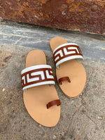 Handmade Leather Sandal : Thetida