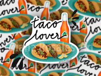 Taco Lover Sticker