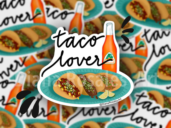 Taco Lover Sticker