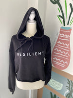Resilient cropped hoodie