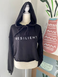 Resilient cropped hoodie